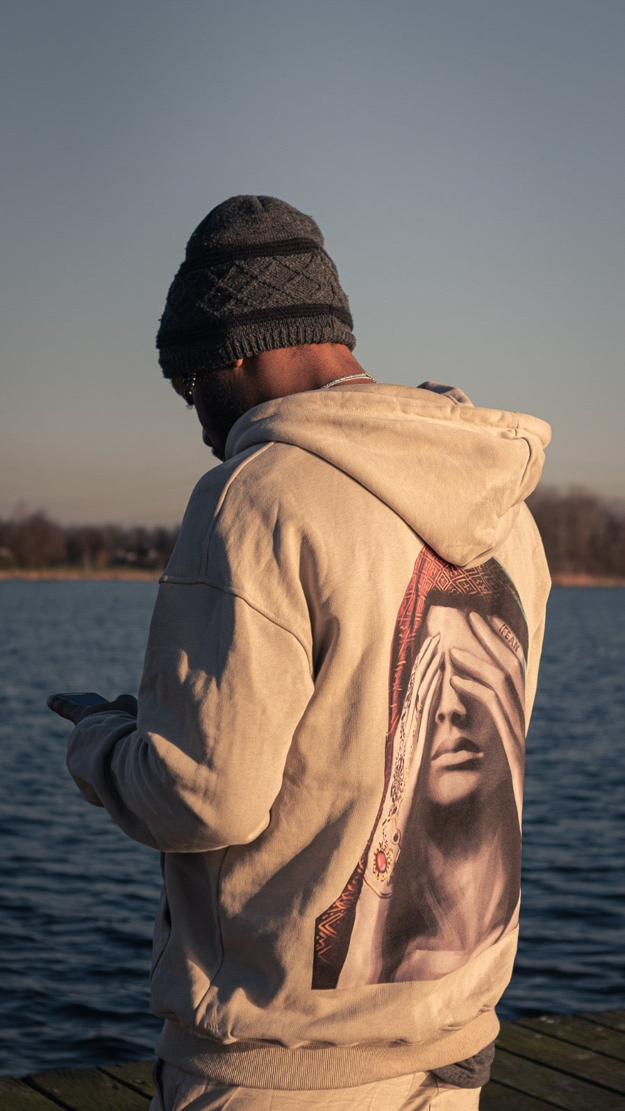 Hiding in plainsight Zipper-up hoodie